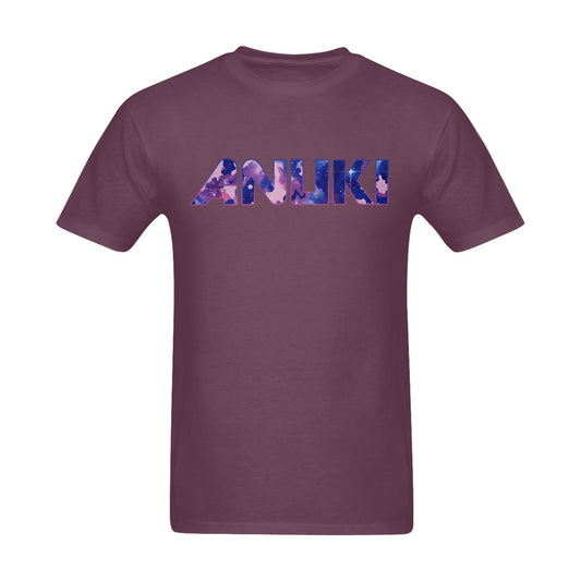 The AnukiCamo Blue T-Shirt 001 (Purple)