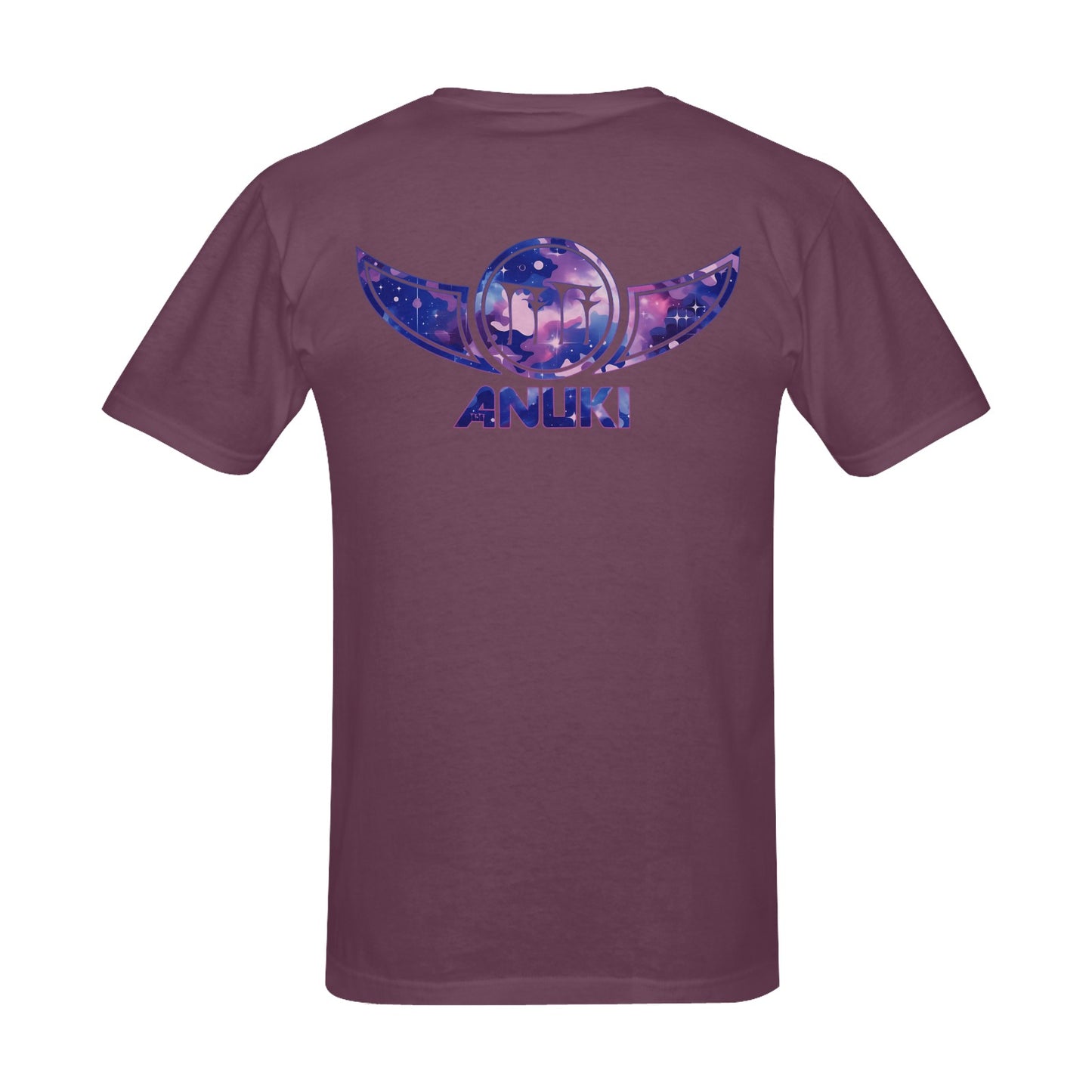 The AnukiCamo Blue T-Shirt 001 (Purple)