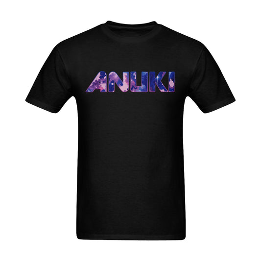 The AnukiCamo Blue T-Shirt  001 (Black)