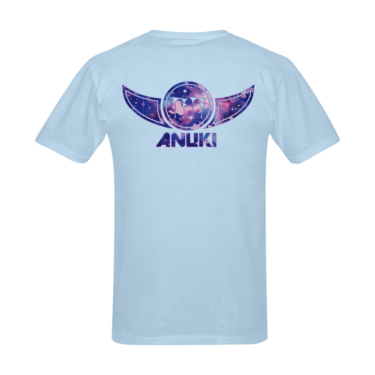 The AnukiCamo Blue T-Shirt 001 (Sky Blue)