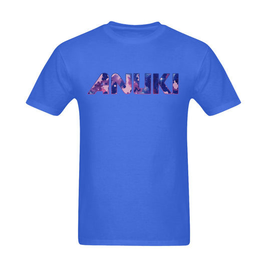 The AnukiCamo Blue T-Shirt 001 (Blue)