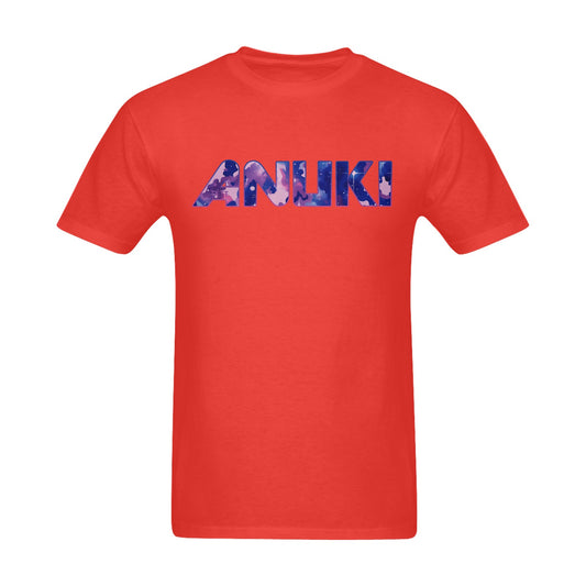 The AnukiCamo Blue T-Shirt 001 (Red)